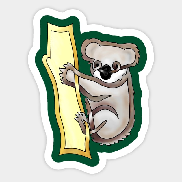 Koala Sticker by KnotYourWorld4